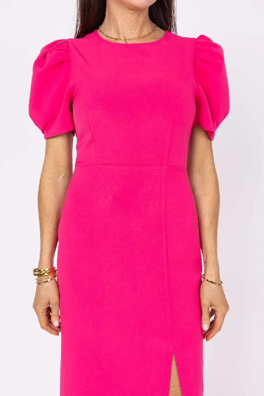 Michelle Dress- Fuchsia