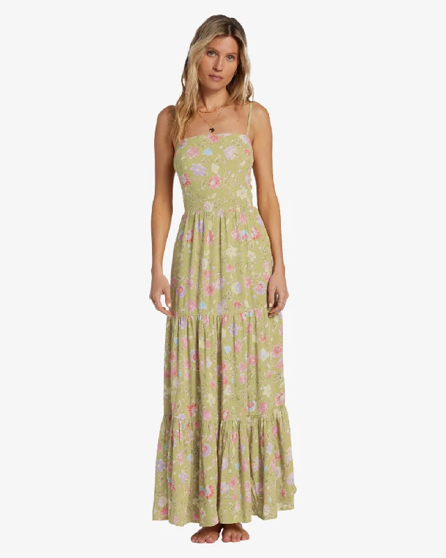 Riviera Romance Dress - Green Envy