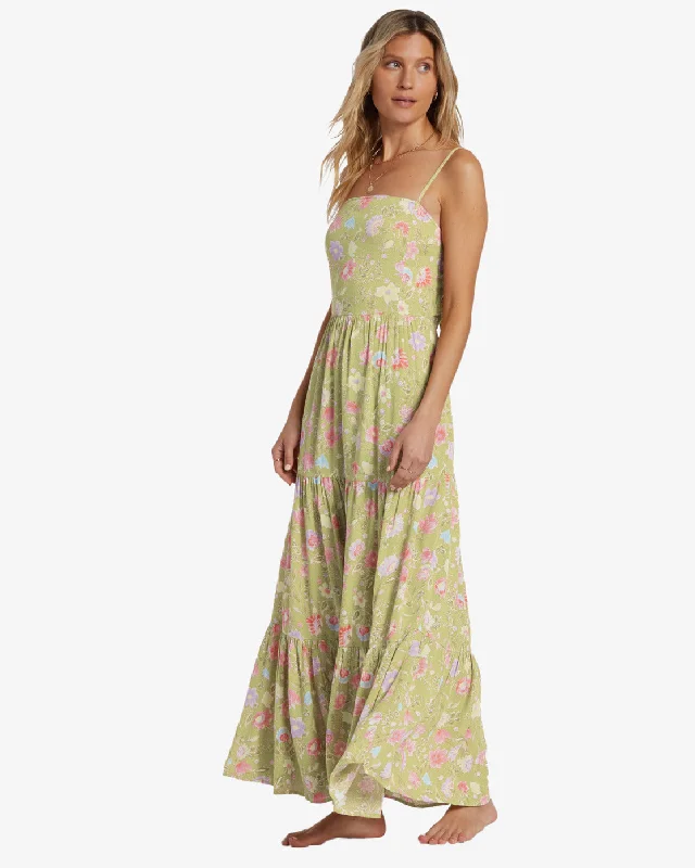 Riviera Romance Dress - Green Envy