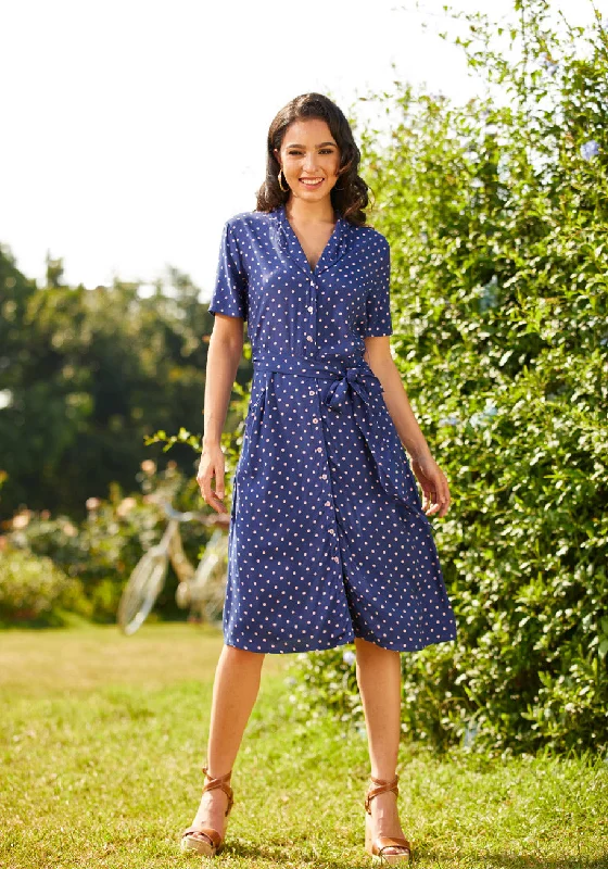 Playing House A-Line Shirt Dress