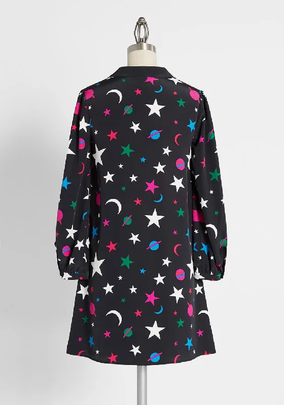 Captain Galactic Fantastic Shift Dress