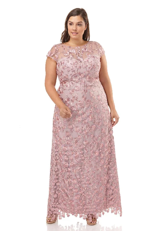 JS Collections Plus Size Long Formal Dress 866548W