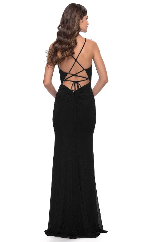 La Femme 31124 - Sweetheart Cutout Classic Prom Dress