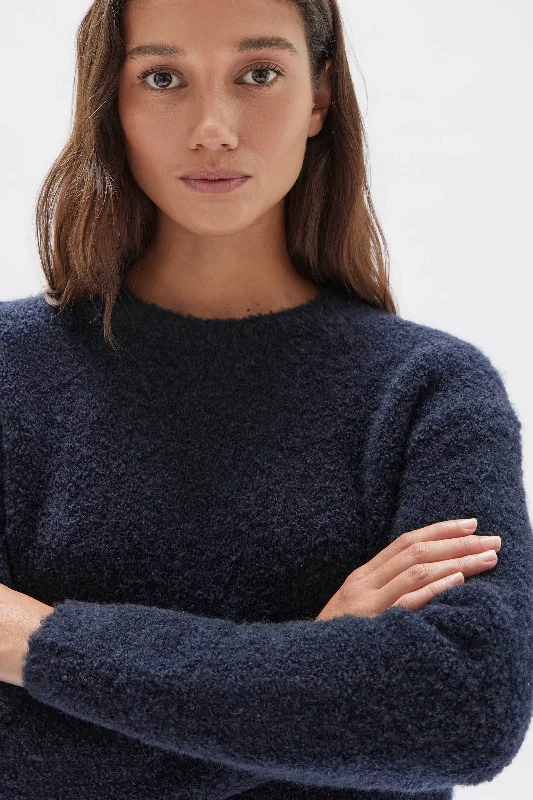 Dahlia Wool Knit Crew Jumper